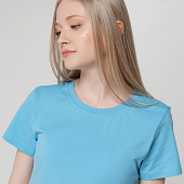 Футболка женская T-bolka Lady, голубая