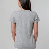 Футболка женская T-bolka Stretch Lady, серый меланж
