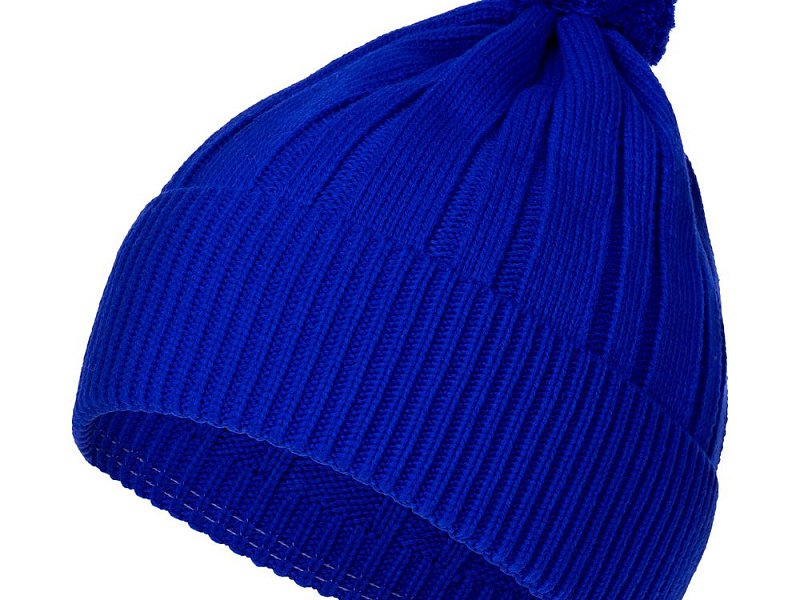 Шапка Knit Beat, синяя