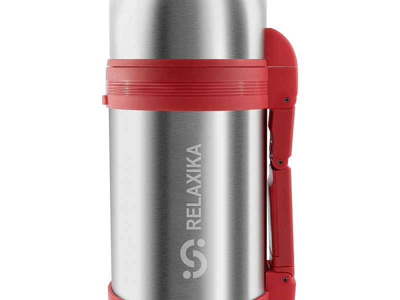Термос для еды и напитков Relaxika 1000, стальной