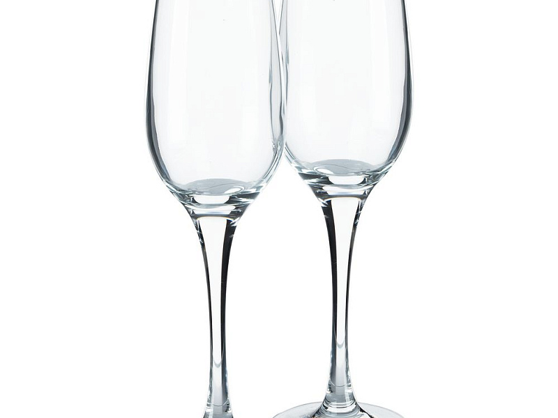 Набор из 2 бокалов для шампанского Amber