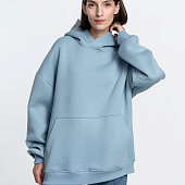 Худи Kulonga Oversize, серо-голубое