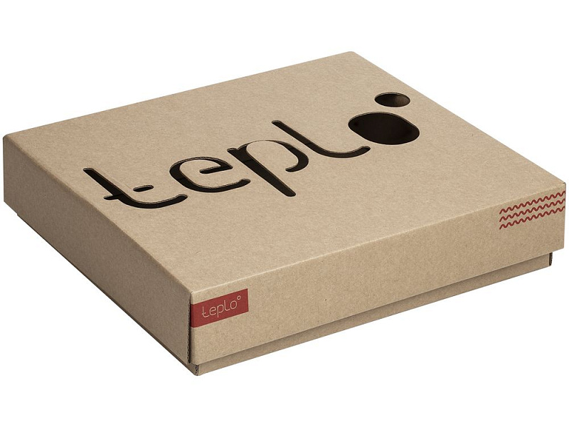 Коробка Teplo, малая, крафт