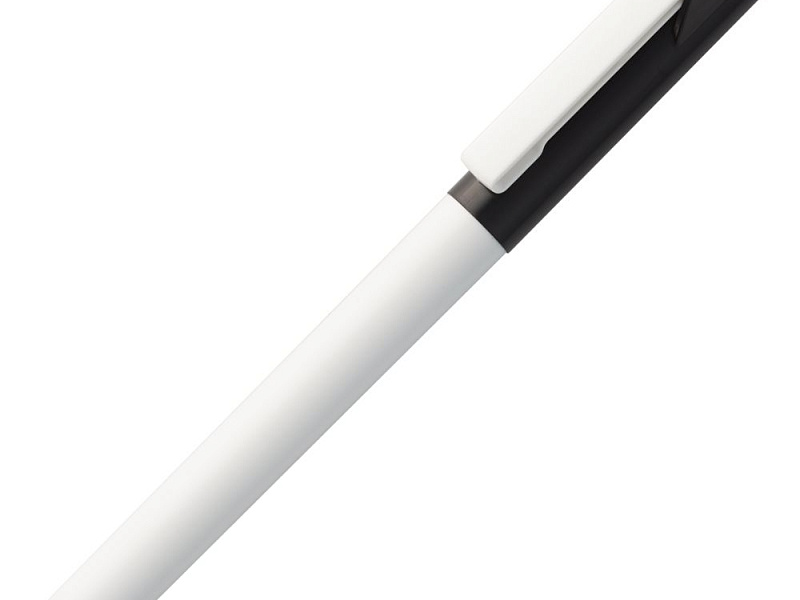 Ручка шариковая Hint Special, белая с черным