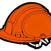 Флешка «Каска», оранжевая, 8 Гб