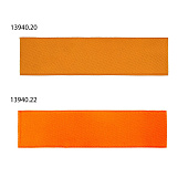 Лейбл тканевый Epsilon, S, оранжевый