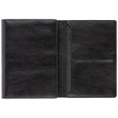 Ежедневник-портфолио Napoli, недатированный, черный