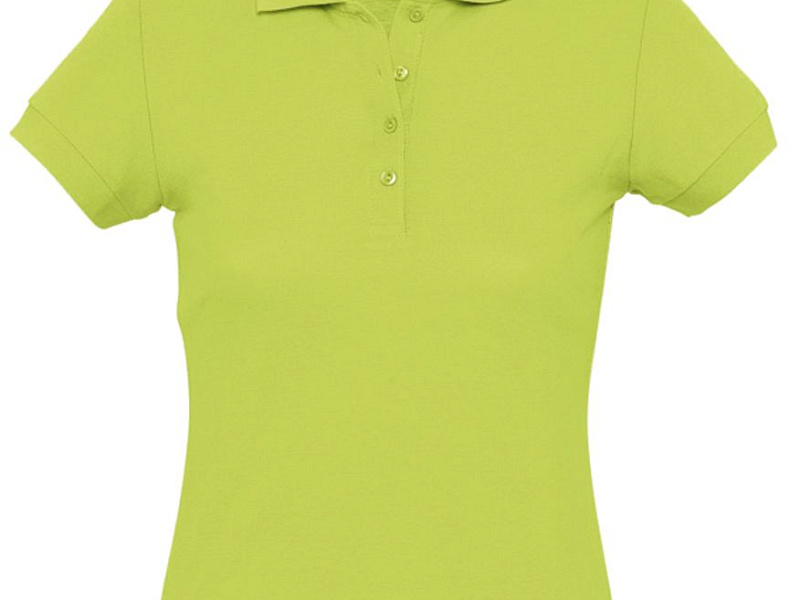 Рубашка поло женская Passion 170, зеленое яблоко