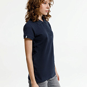 Рубашка поло женская Virma Premium Lady, темно-синяя