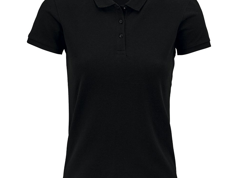 Рубашка поло женская Planet Women, черная