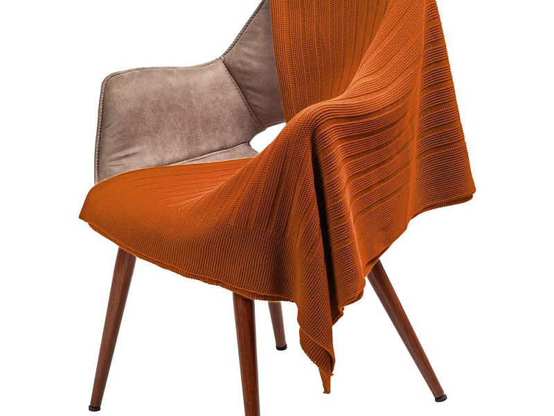 Плед Field, оранжевый