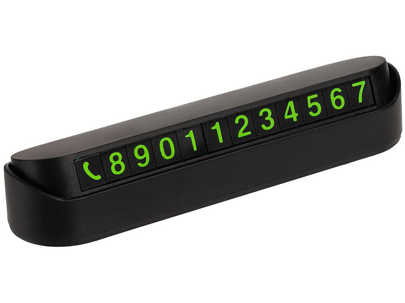 Парковочная визитка Litera, черная