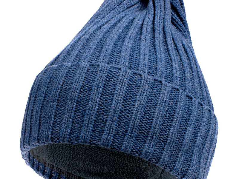 Шапка Norfold, синий меланж (джинс)