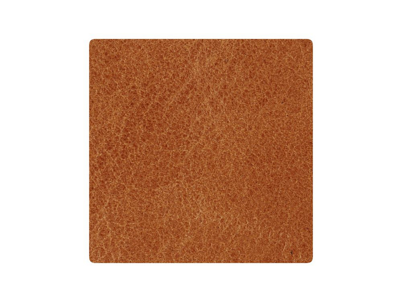 Лейбл кожаный Sinatu, S, горчичный