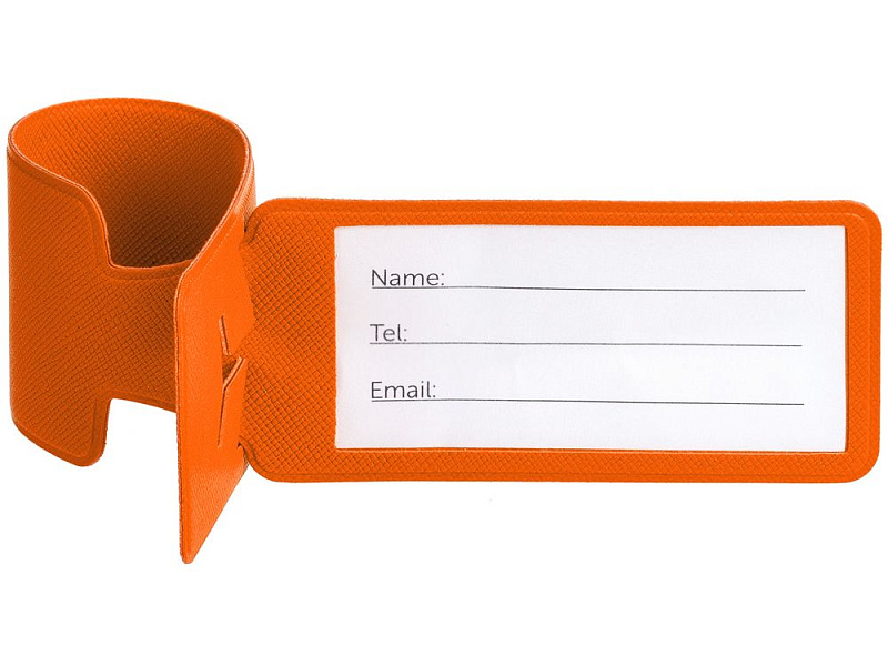 Багажная бирка Devon, оранжевая