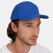 Бейсболка Long Beach, ярко-синяя