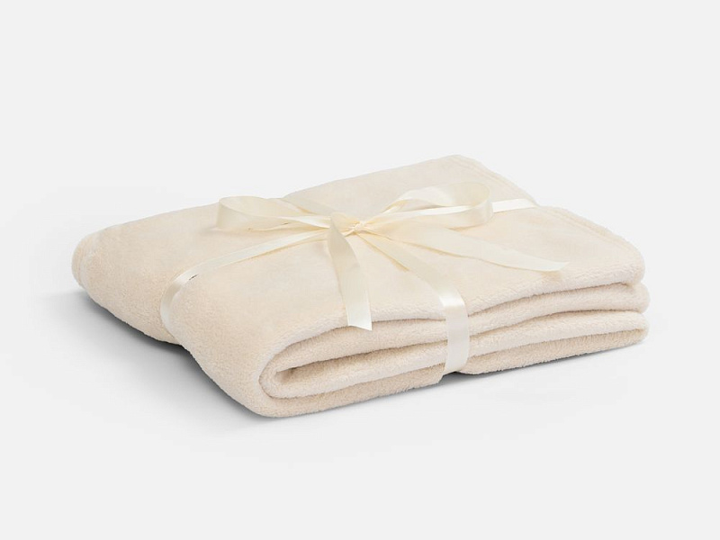 Плед Plush, бежевый