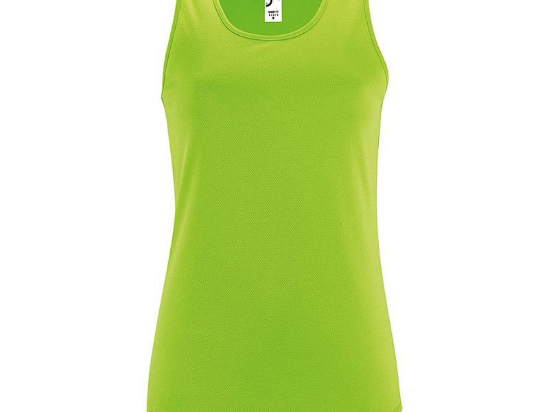 Майка женская Sporty TT Women, зеленый неон
