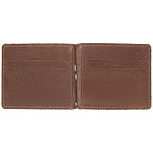 Зажим для купюр Apache, коричневый (какао)