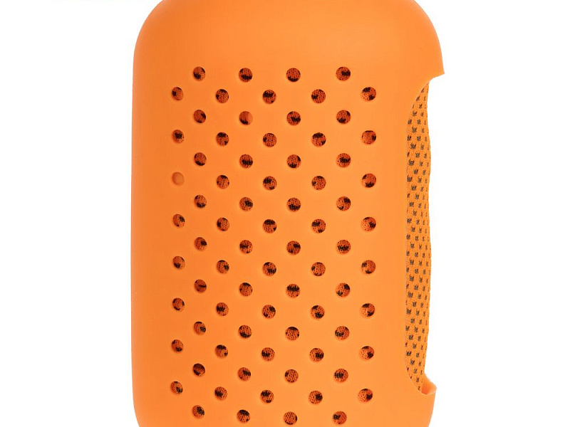 Охлаждающее полотенце Narvik в силиконовом чехле, оранжевое