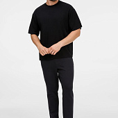 Футболка оверсайз унисекс Lavinia, черная