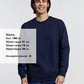 Свитшот унисекс Columbia, темно-синий