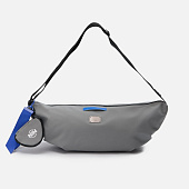 Шильдик металлический Furo, серый металлик