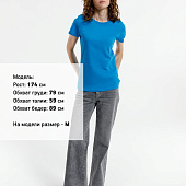 Футболка женская T-bolka Lady, бирюзовая