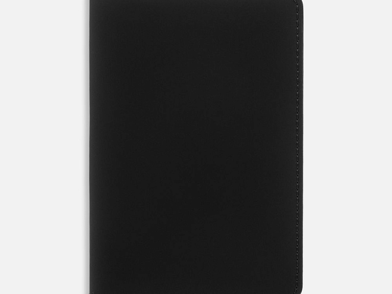 Обложка для паспорта Alaska, черная