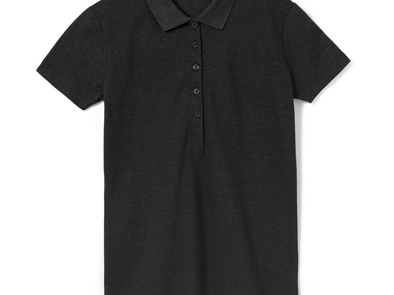 Рубашка поло женская Phoenix Women, темно-серый меланж