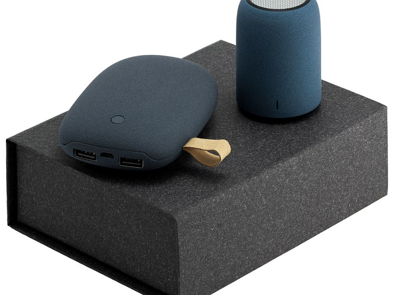 Набор Palm Beach, большой, ver.2, серо-синий