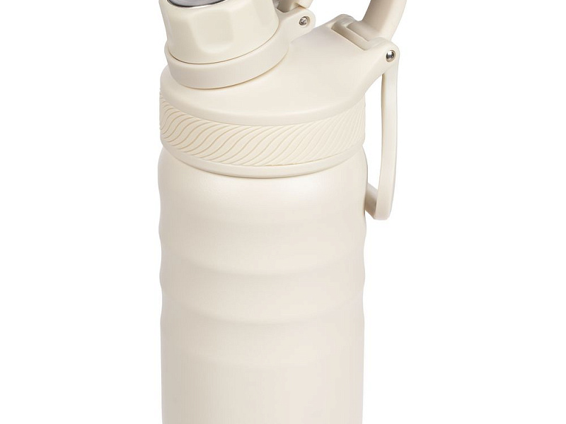 Термобутылка Fujisan 2.0 без логотипа, белая (молочная)