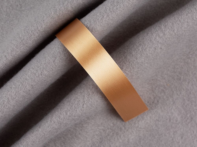 Лента сатиновая Satin 20 L, бежевая, 140 см