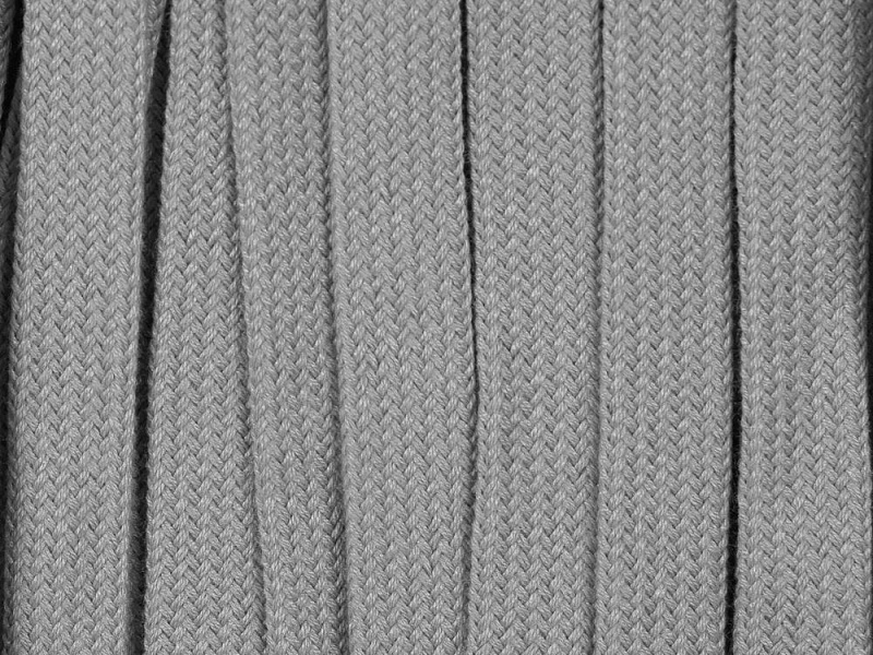 Плоский шнур Cord L, серый, 110 см