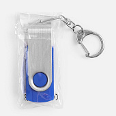 Флешка Twist, синяя, 8 Гб