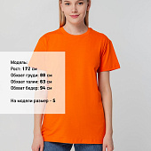 Футболка унисекс T-bolka 140, оранжевая