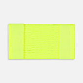 Лейбл тканевый Epsilon, XXS, желтый неон