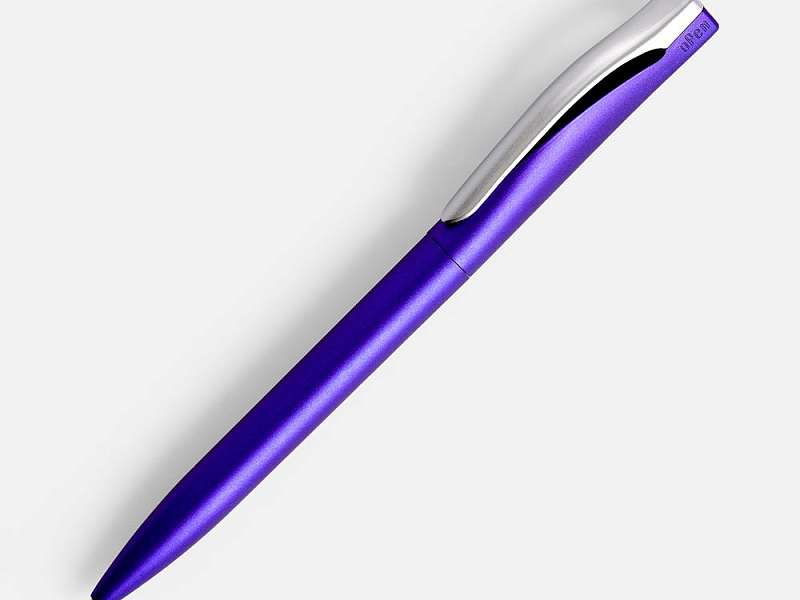 Ручка шариковая Pin Silver, фиолетовый металлик