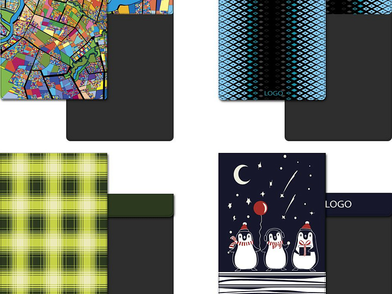 Папка-планшет Saff Plus из экокожи на заказ