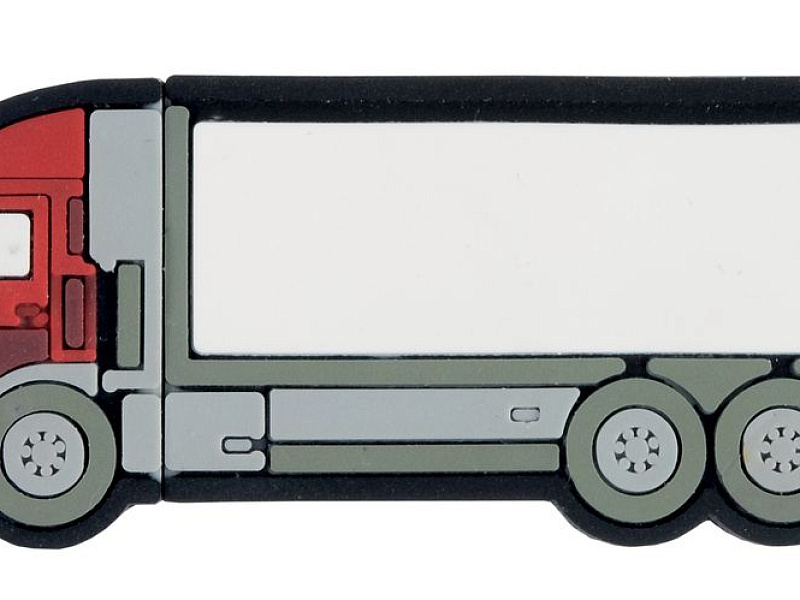 Флешка «Грузовик», красная, 8 Гб