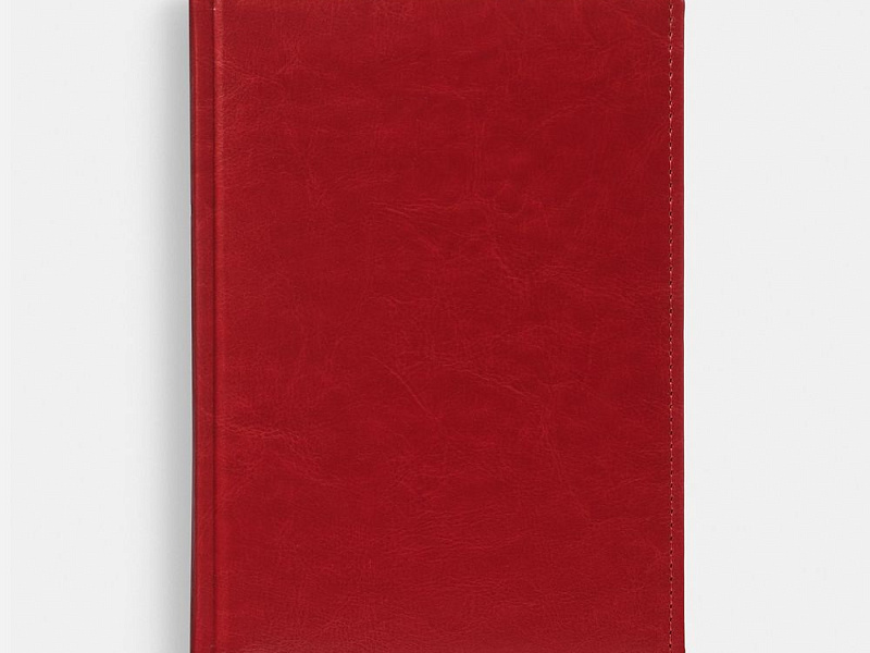 Ежедневник Nebraska, недатированный, красный