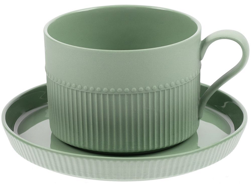Чайная пара Pastello Moderno, зеленая
