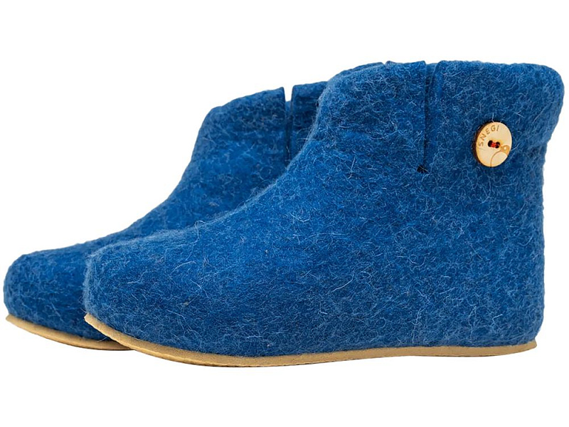 Домашние валенки Wild, синие (василек)
