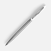 Ручка шариковая Dagger Soft Touch, белая