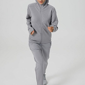 Куртка с капюшоном унисекс Begi, серая