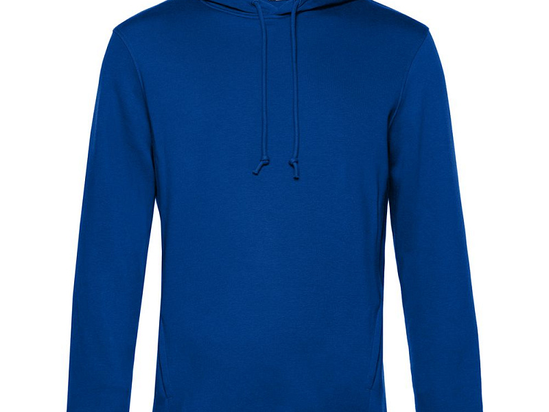 Толстовка с капюшоном унисекс BNC Inspire (Organic), ярко-синяя