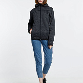 Куртка с капюшоном унисекс Gotland, черная