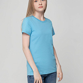 Футболка женская T-bolka Lady, голубая