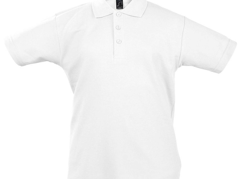 Рубашка поло детская Summer II Kids 170, белая
