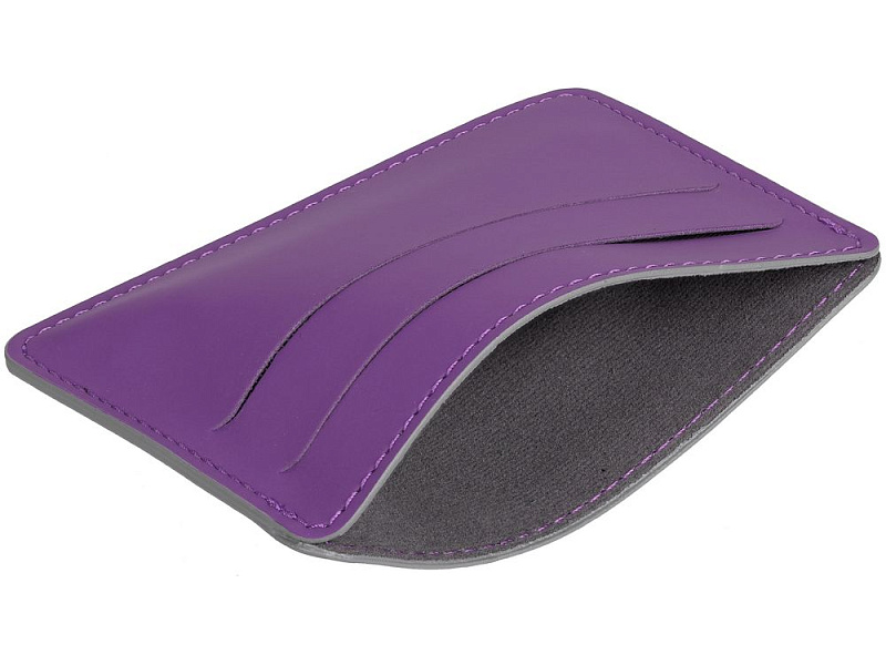 Чехол для карточек Shall Simple, фиолетовый